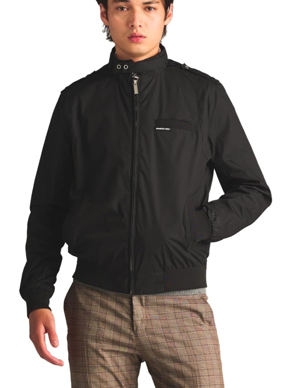 Members Only Original Iconic Racer Jacket for Men Slim Fit 2XL